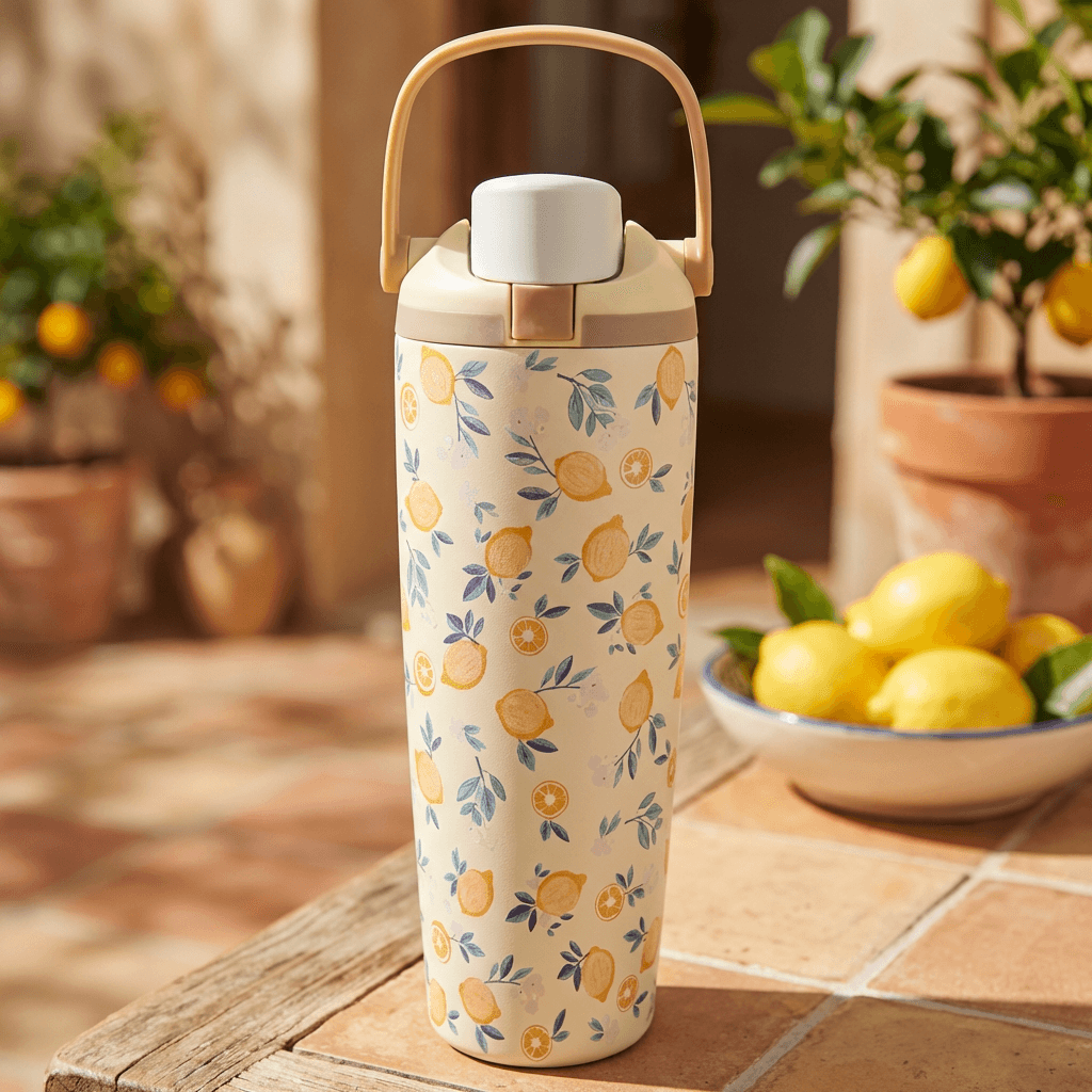 Nova 900ml Insulated Art Water Bottles