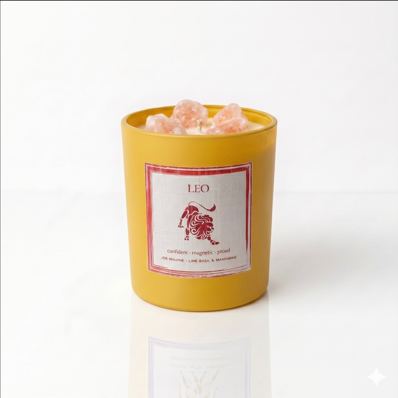 Purpink Zodiac Scented Candle Jar – 120g Star Sign Candle