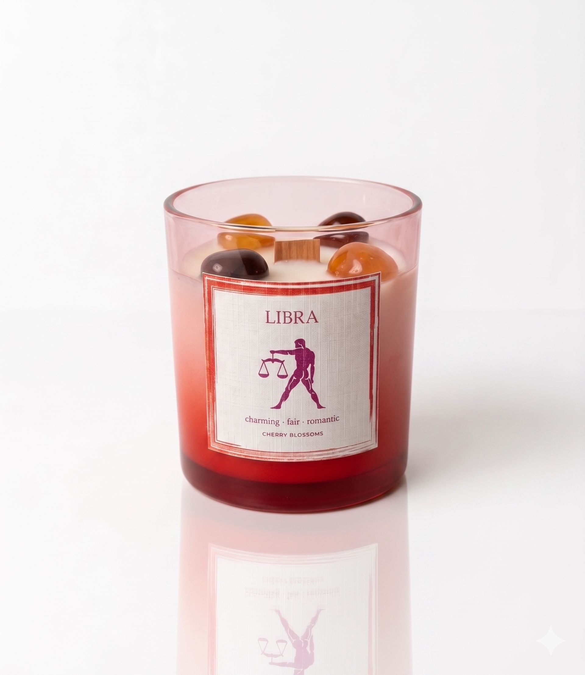 Purpink Zodiac Scented Candle Jar – 120g Star Sign Candle