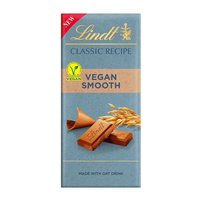 Lindt CLASSIC Vegan Milk Chocolate Bar 100g