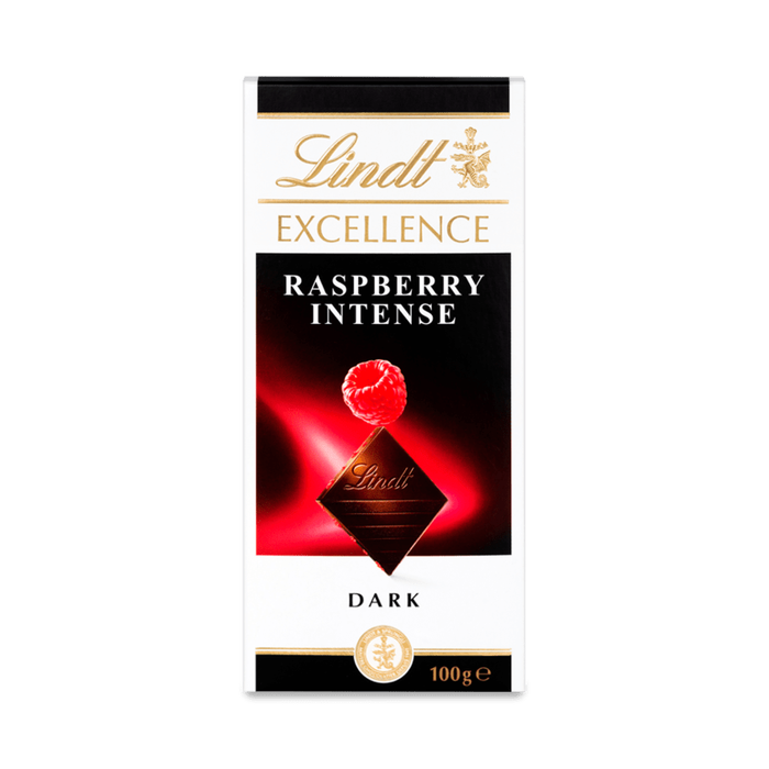Lindt Excellence Dark Raspberry Intense Bar 100g
