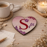 Personalised Love Heart Sticky Note Pad – 2 Piece Name Memo Pads