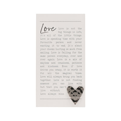 Moments Standing Plaque - Love