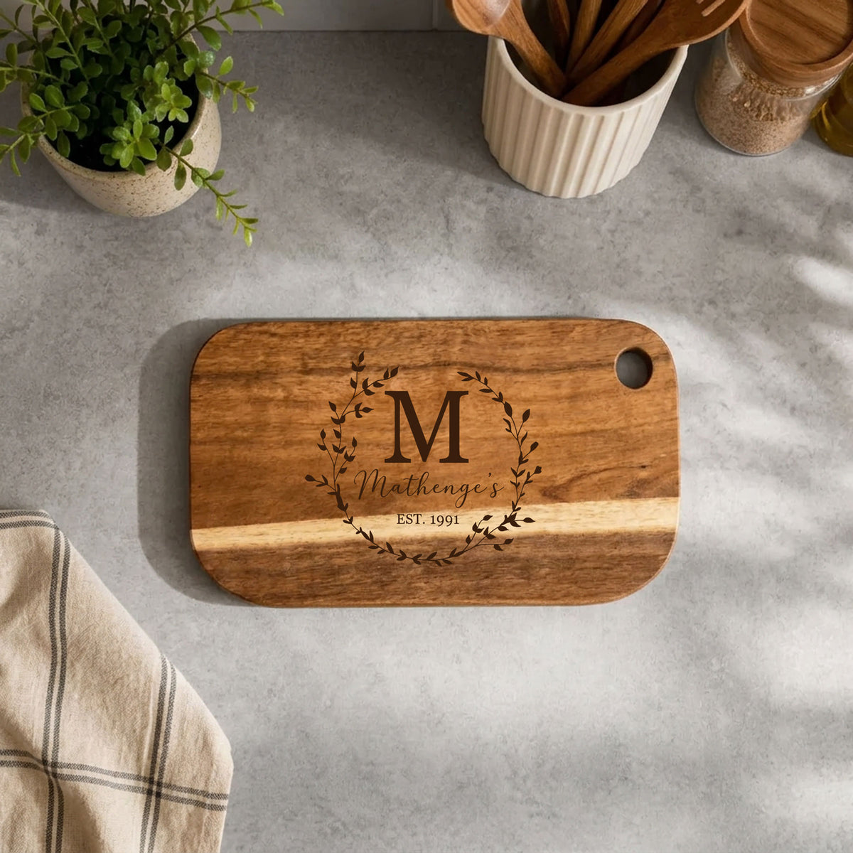 Acacia Wood Cutting Board