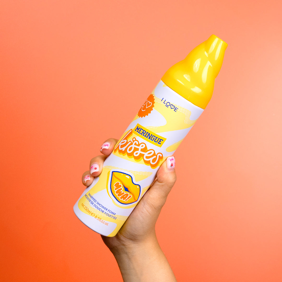 Meringue Kisses Whipped Shower Foam