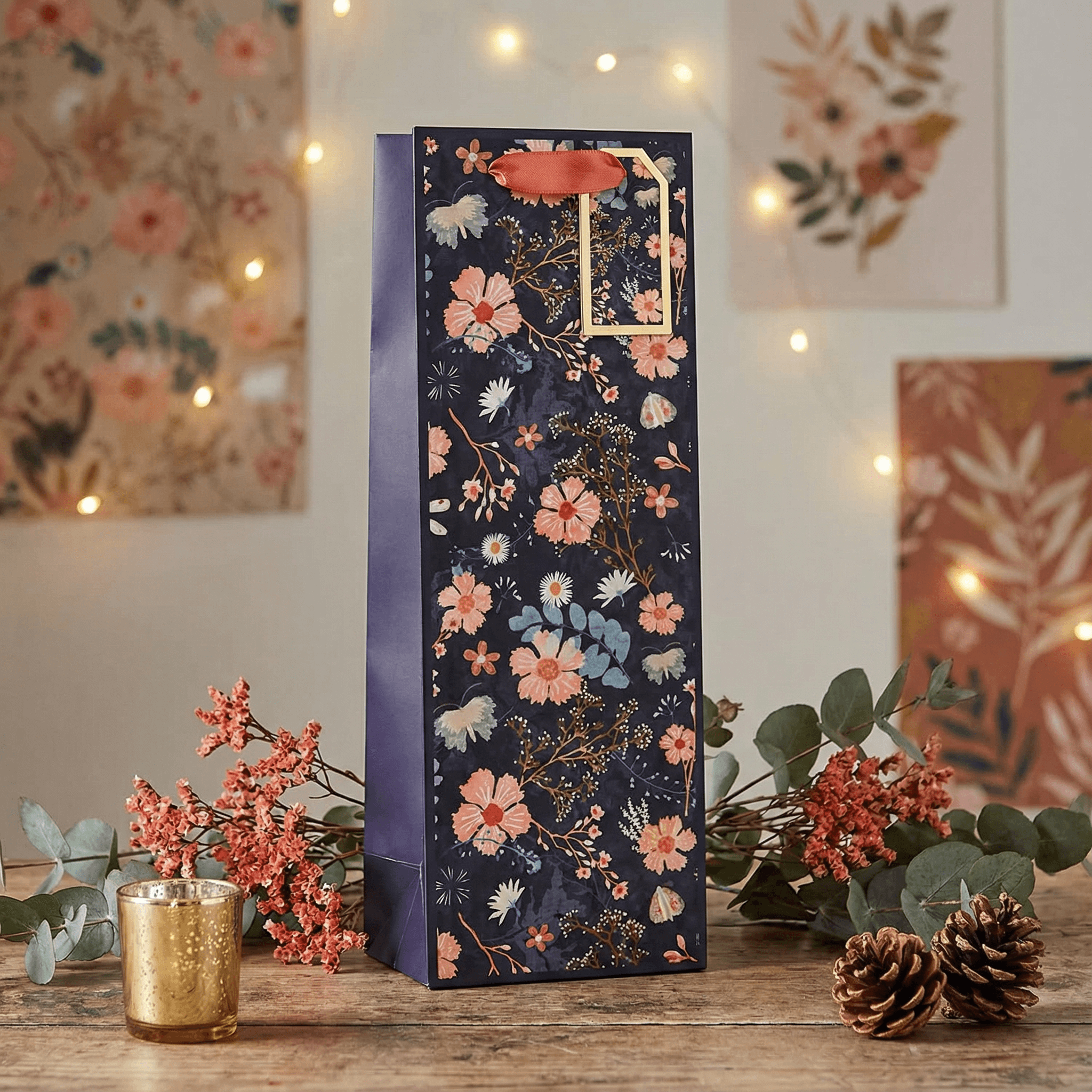 Midnight Madness Floral Gift Bag Collection