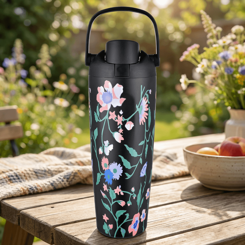 Nova 900ml Insulated Art Water Bottles