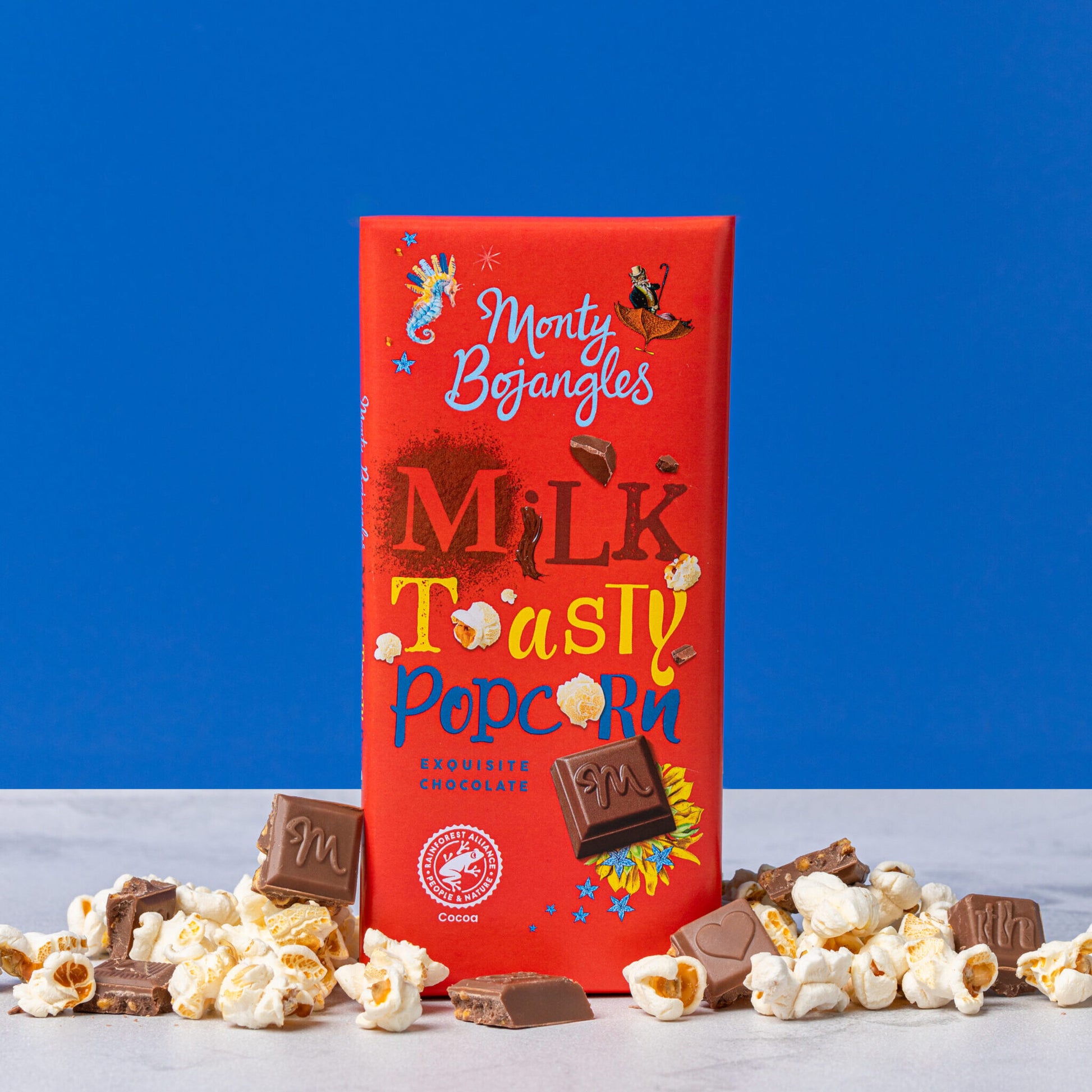 Milk Toasty Popcorn Exquisite Chocolate Bar – 150g