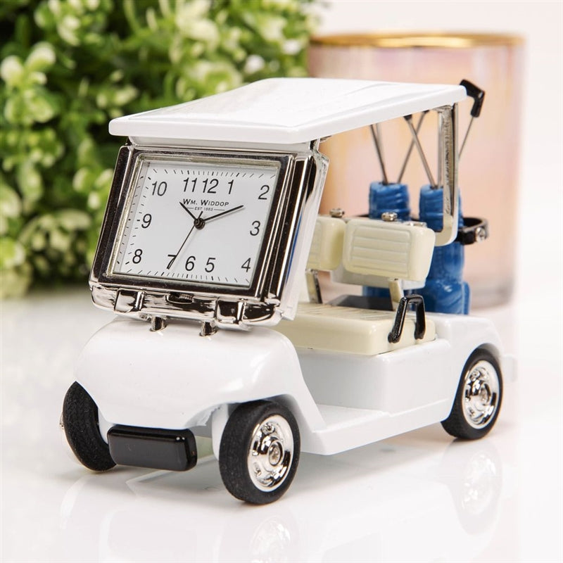 WILLIAM WIDDOP® Miniature Clock - Golf Buggy