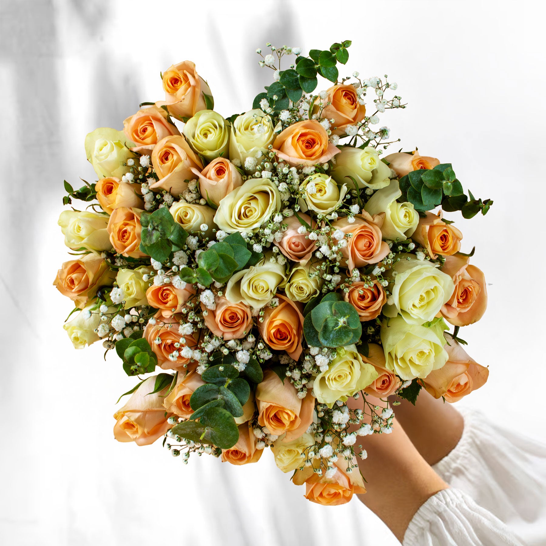 Happy Birthday Cake & Mixed Bouquet Gift Set