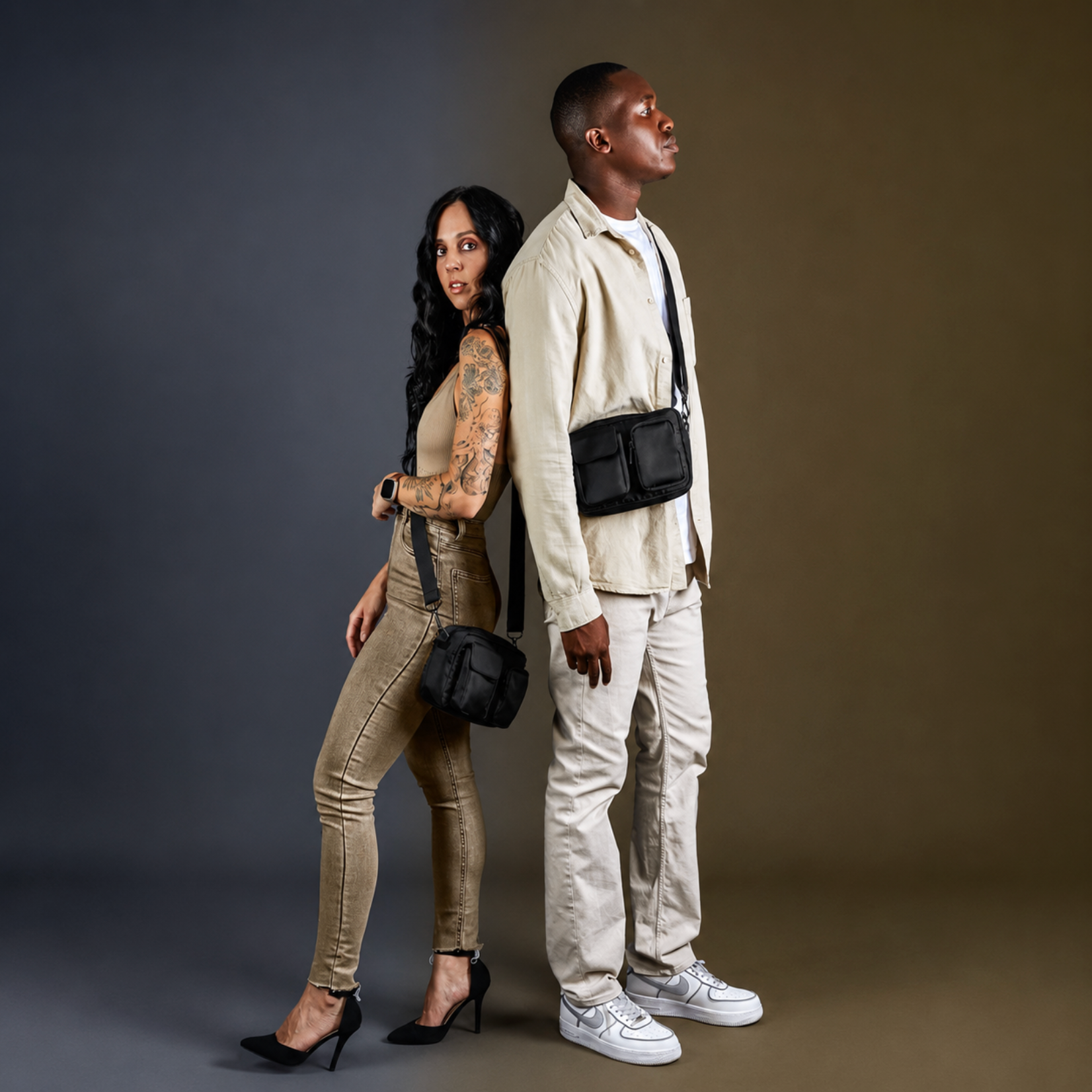 Serendipio Tauriel Crossbody Bag | Unisex Everyday Travel Bag