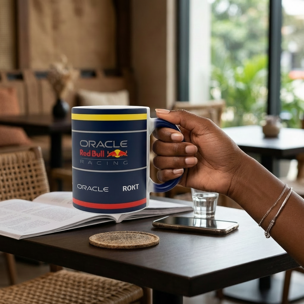 Oracle Red Bull Racing Magic Mug – 11 oz Mug – Purpink Gifts Ltd