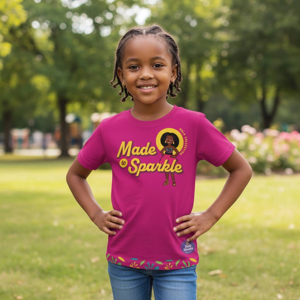 Nala “Made to Sparkle” Girls T-Shirt