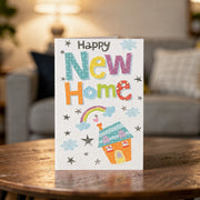 Happy New Home – Colourful Housewarming Celebration Card