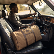 Nomad Elite Canvas Travel Duffel Bag – 50 × 27 × 24 cm Multi-Pocket Travel & Gym Bag