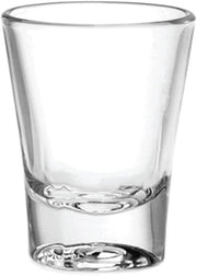 Close-up of the clear glass design