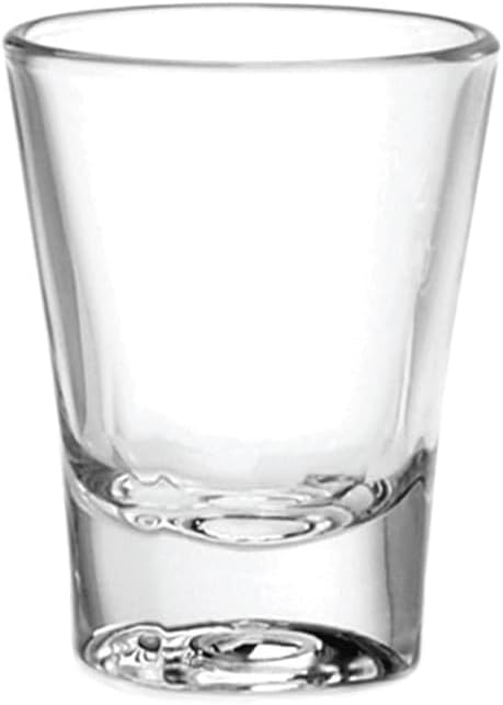 Close-up of the clear glass design