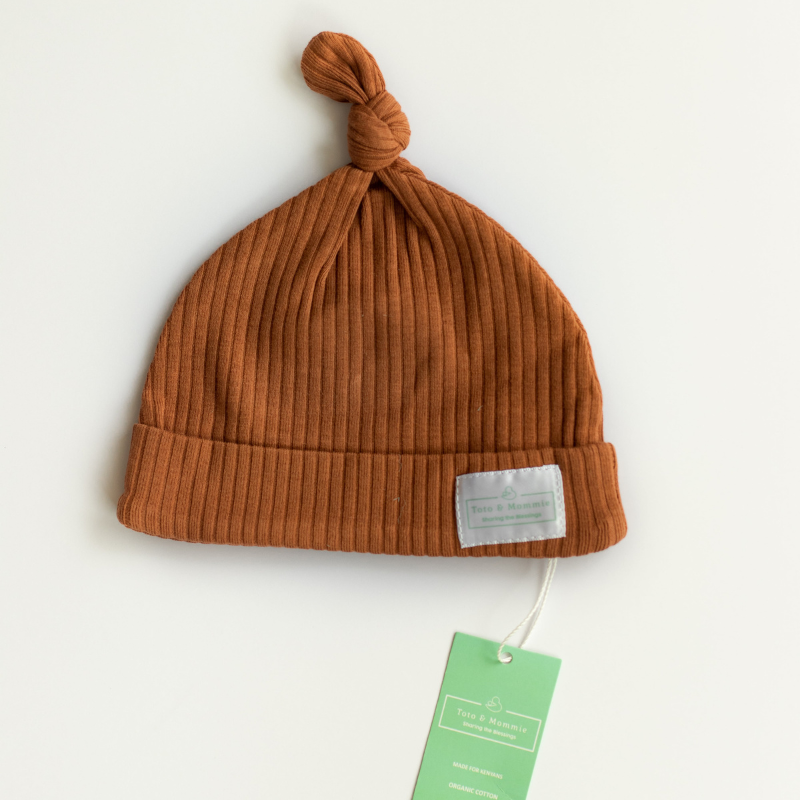 Organic Cotton Ribbed Hat