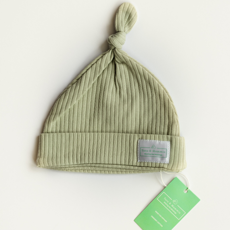 Organic Cotton Ribbed Hat