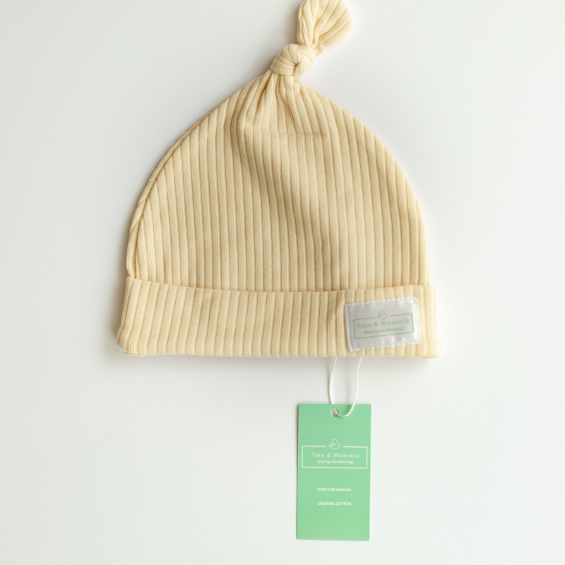 Organic Cotton Ribbed Hat