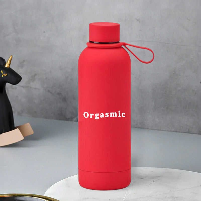 Orgasmic Soft Touch Red Water Bottle - 500 ml