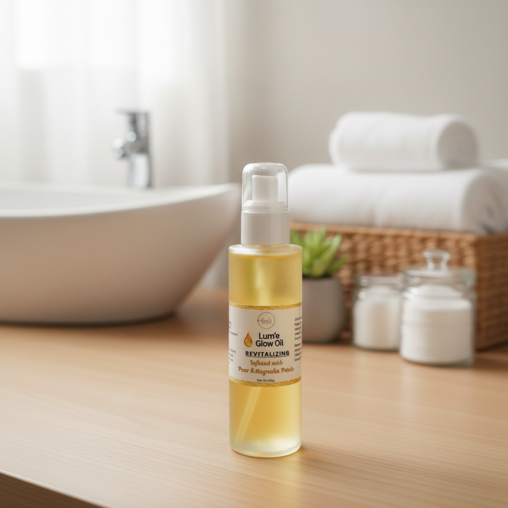 Glow Oil Vanilla Peach & Pear Magnolia – 100ml