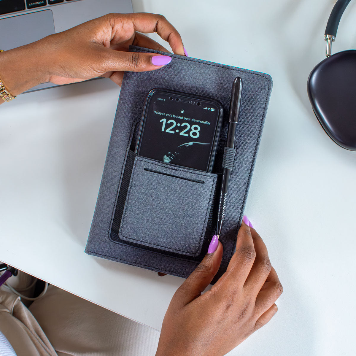 Personalised Mimasu A5 Hard Cover Notebook