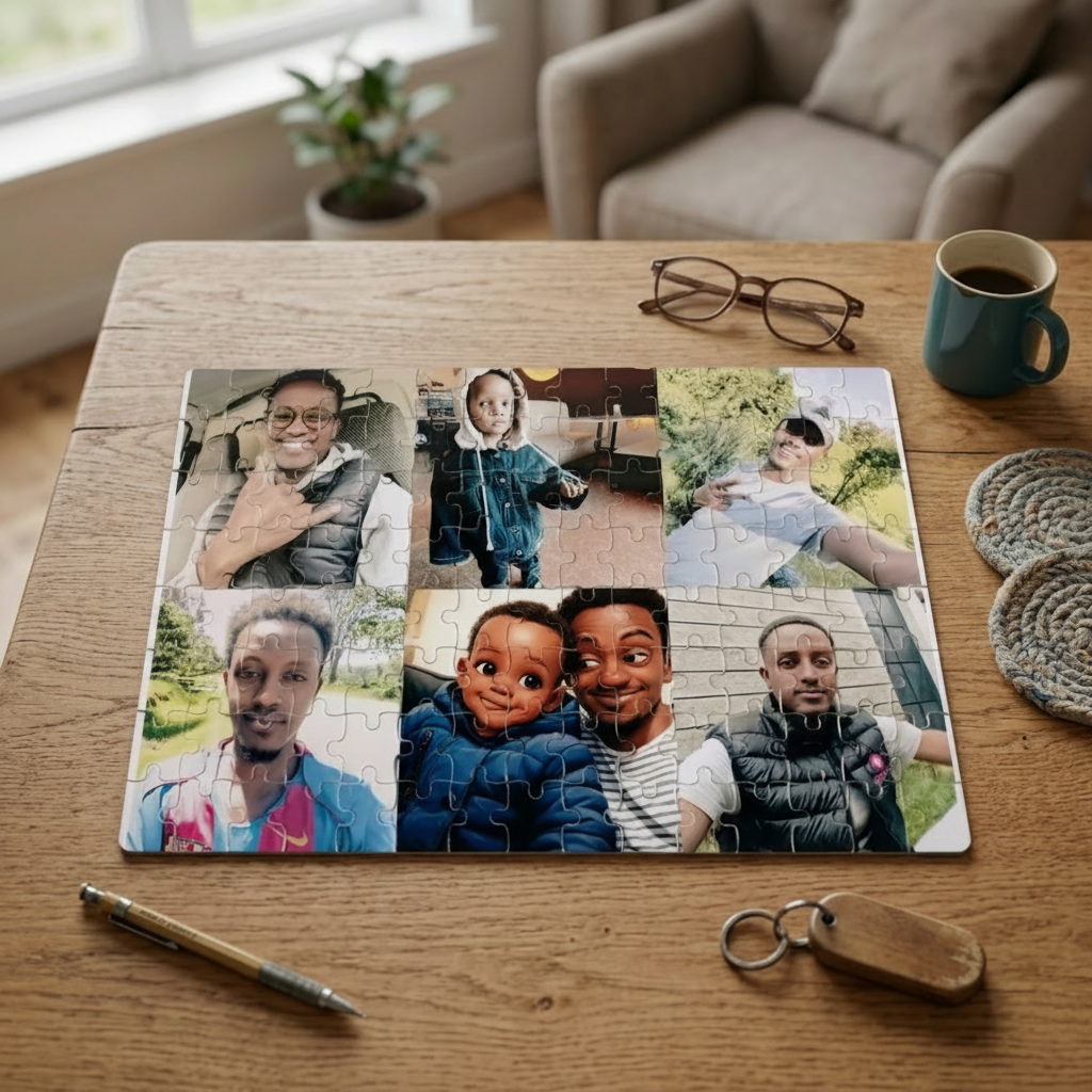 A4 Personalised College Puzzle – 120 Pieces Custom Photo Jigsaw Puzzle
