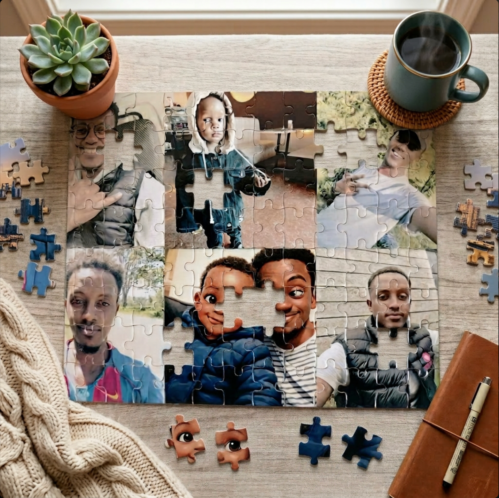 A4 Personalised College Puzzle – 120 Pieces Custom Photo Jigsaw Puzzle
