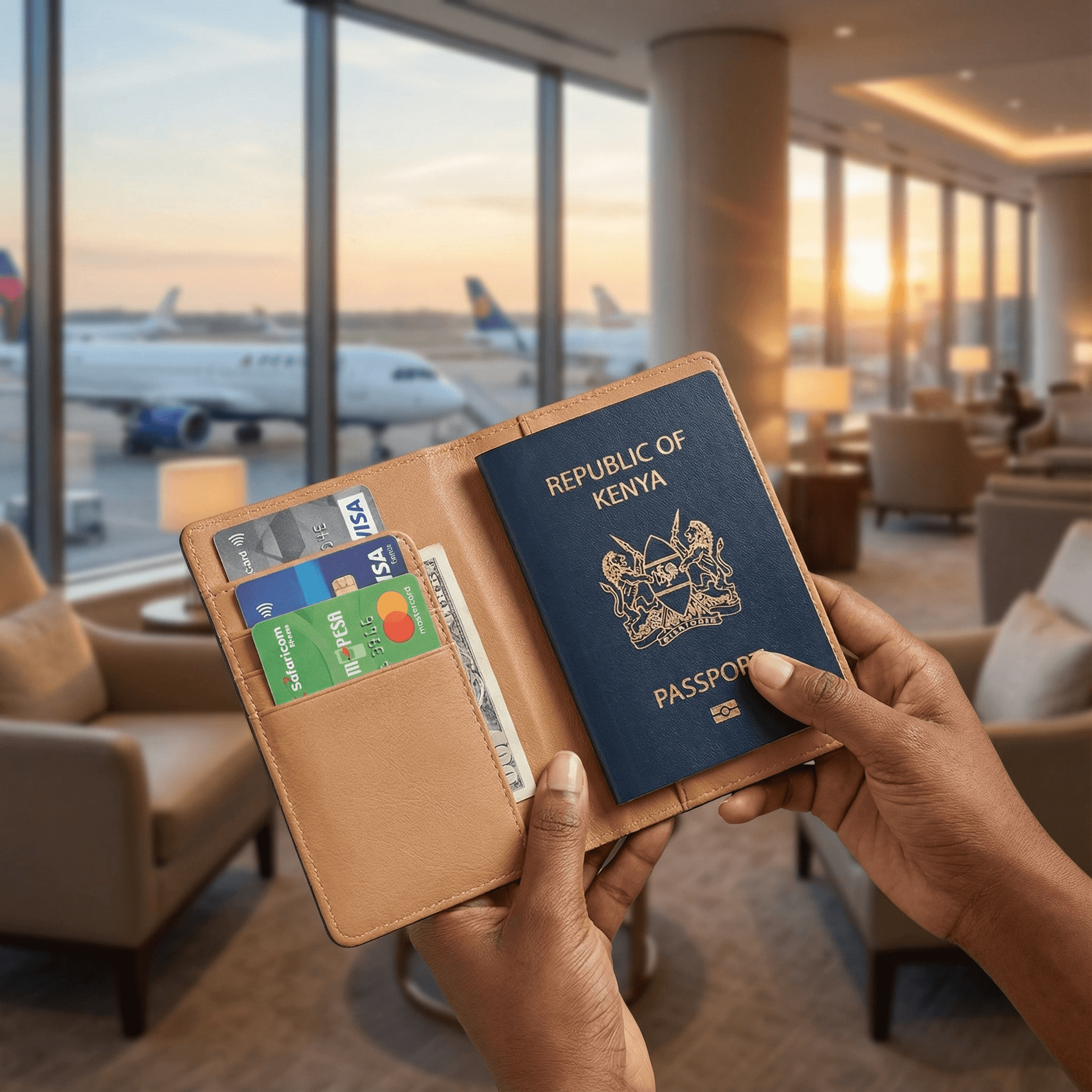 Personalised RFID Wallet X Passport Holder