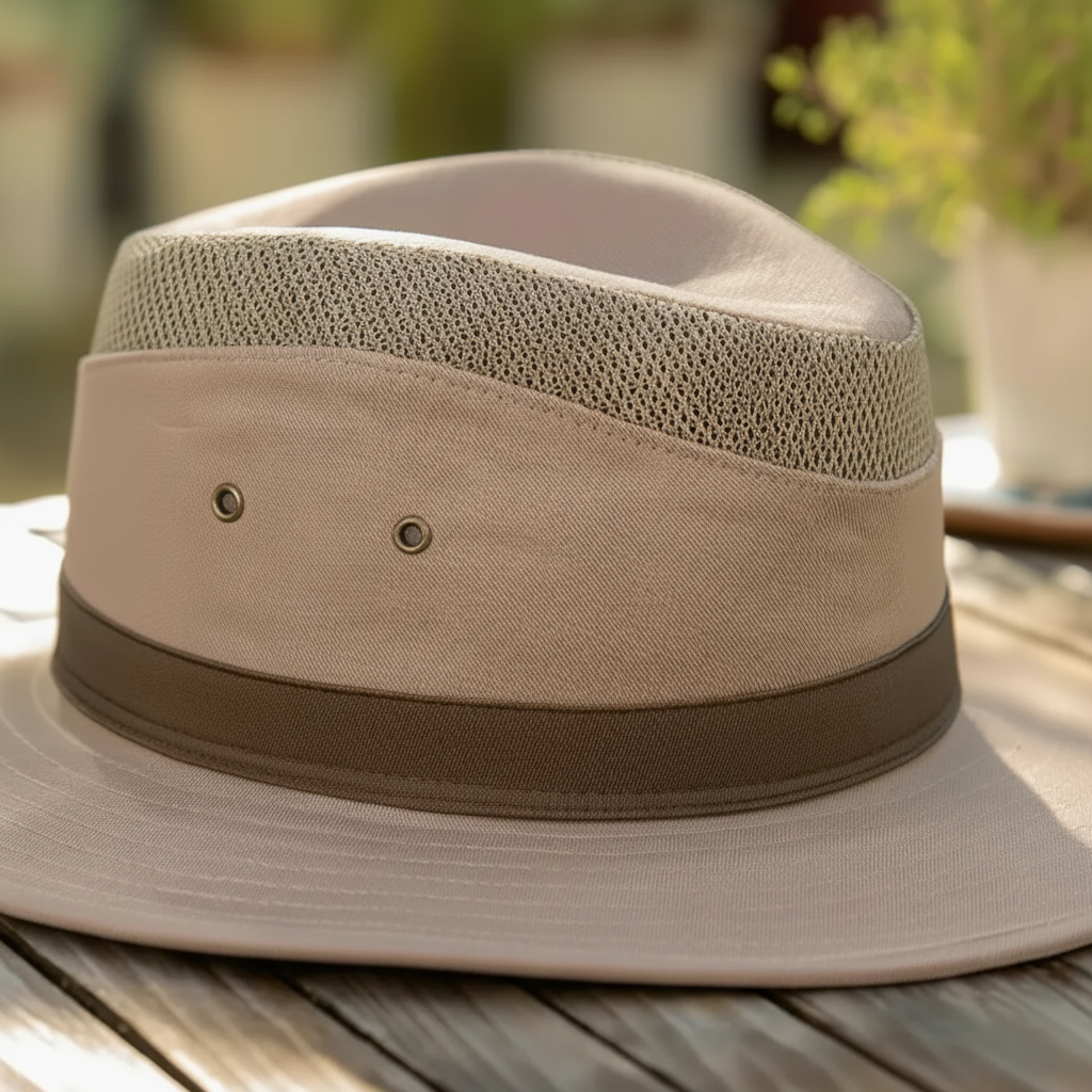 Ranger Cotton Fedora Hat – 100% Cotton Stylish Sun Hat
