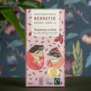 Bennetto Organic Dark Chocolate with Raspberries