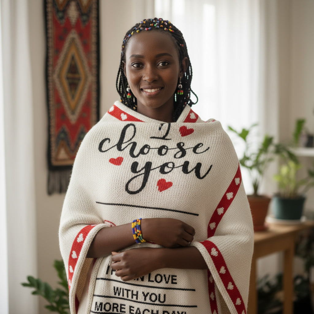 Forever Yours -  Knit Blanket