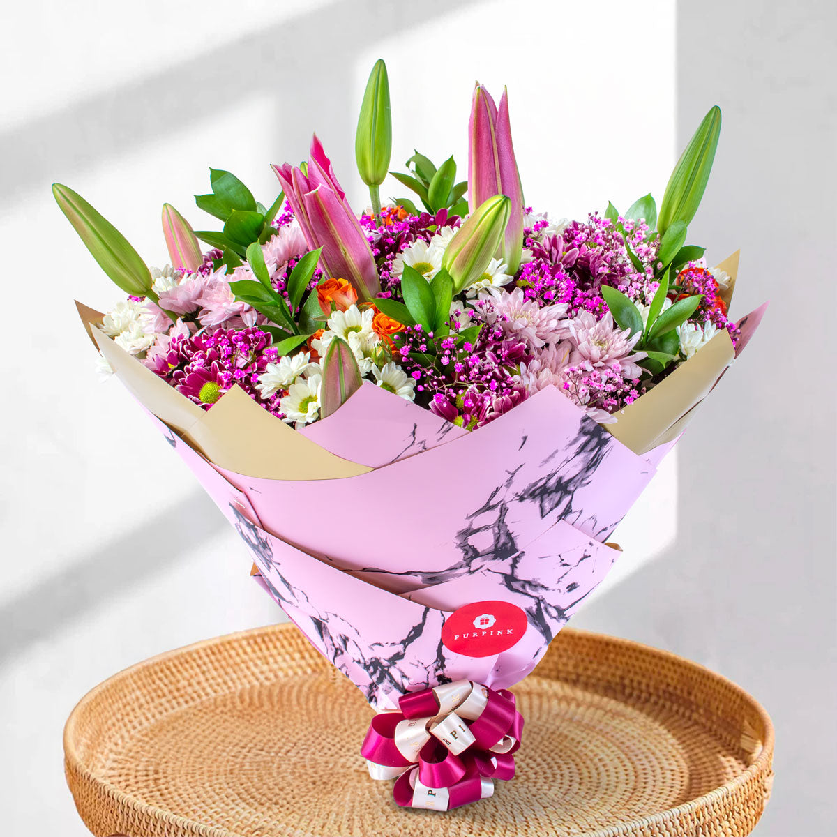The Ruby Standing Flower Bouquet