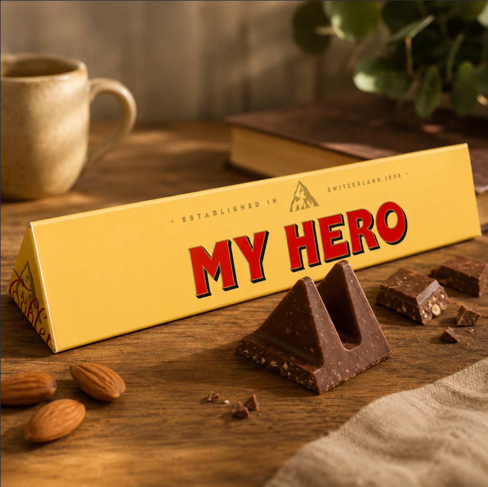 Toblerone Gift Chocolate Bar with Themed Sleeve – 100g