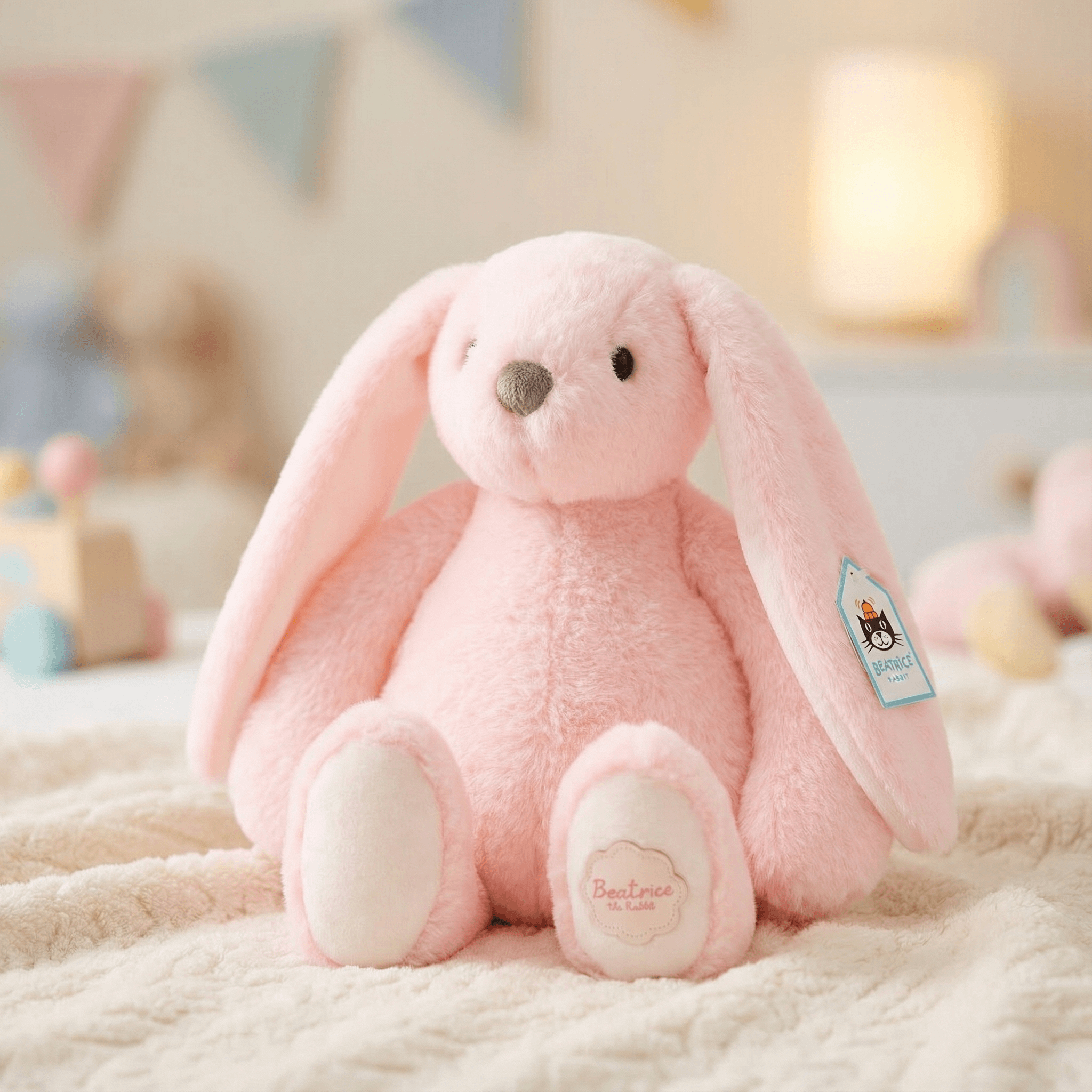 Beatrice the Bunny – 30cm Pink Plush For Baby & Toddler