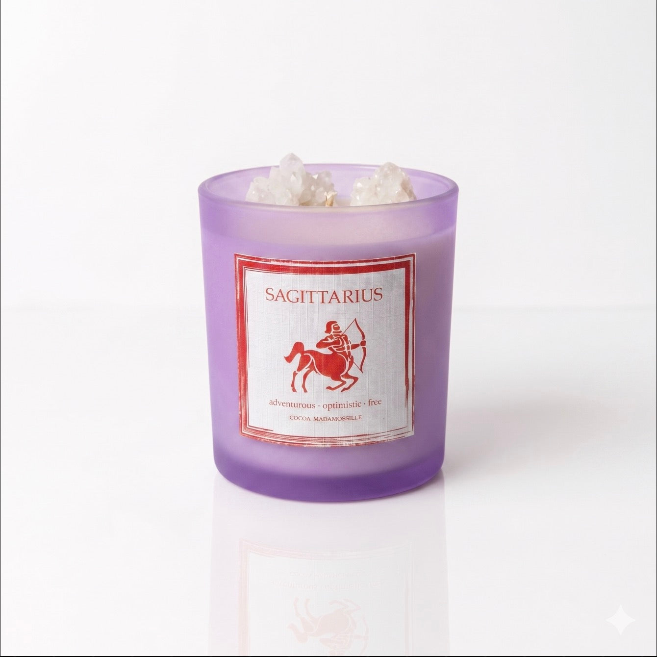 Purpink Zodiac Scented Candle Jar – 120g Star Sign Candle