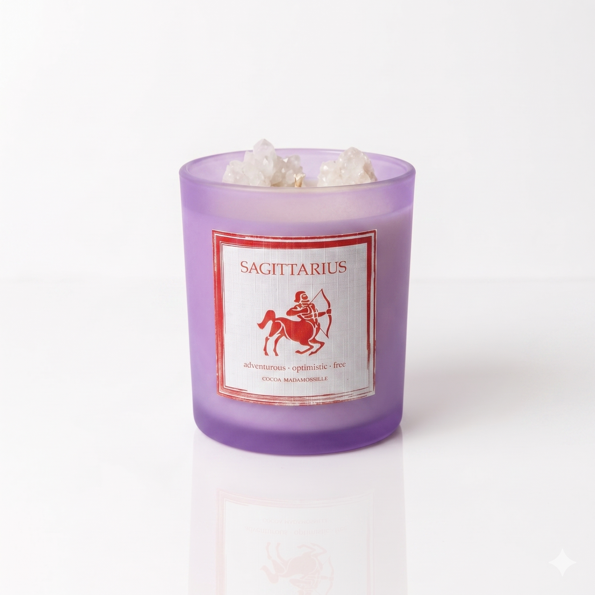 Purpink Zodiac Scented Candle Jar – 120g Star Sign Candle