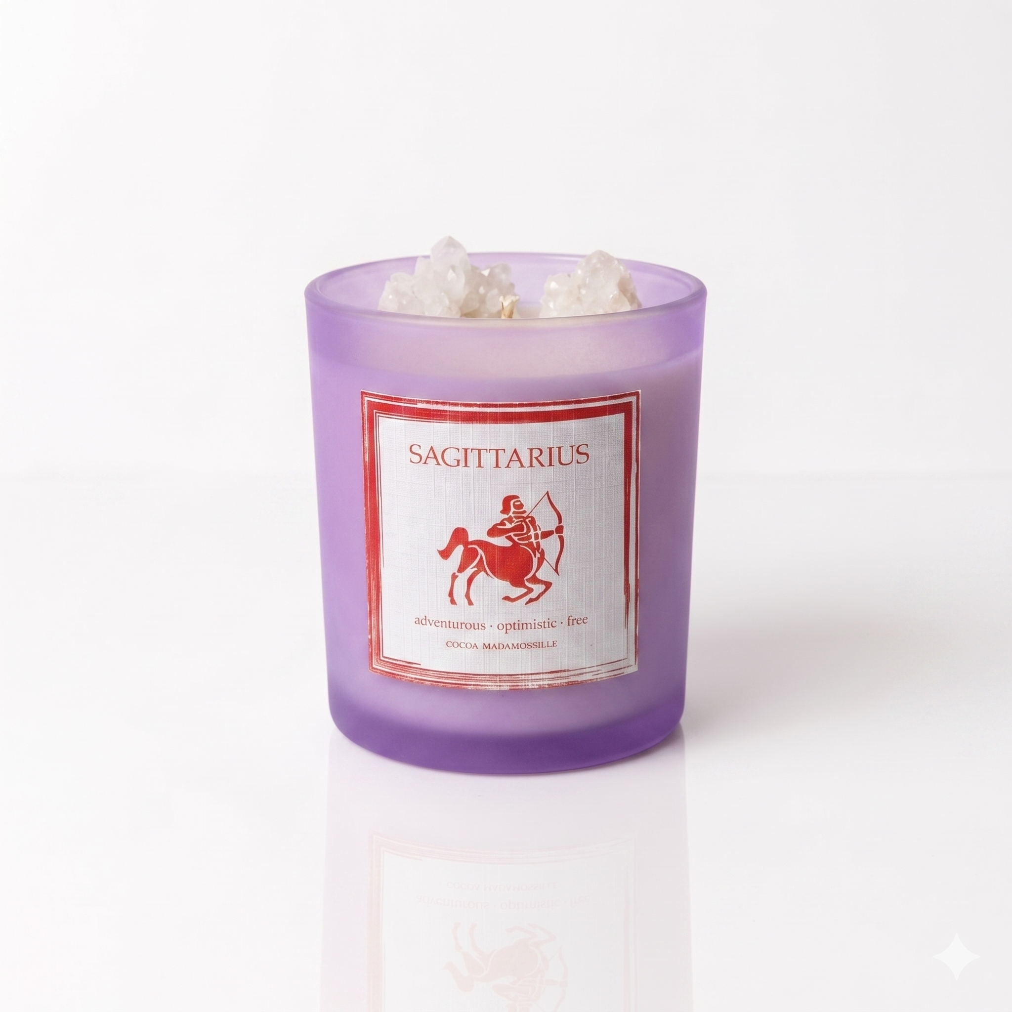 Purpink Zodiac Scented Candle Jar – 120g Star Sign Candle