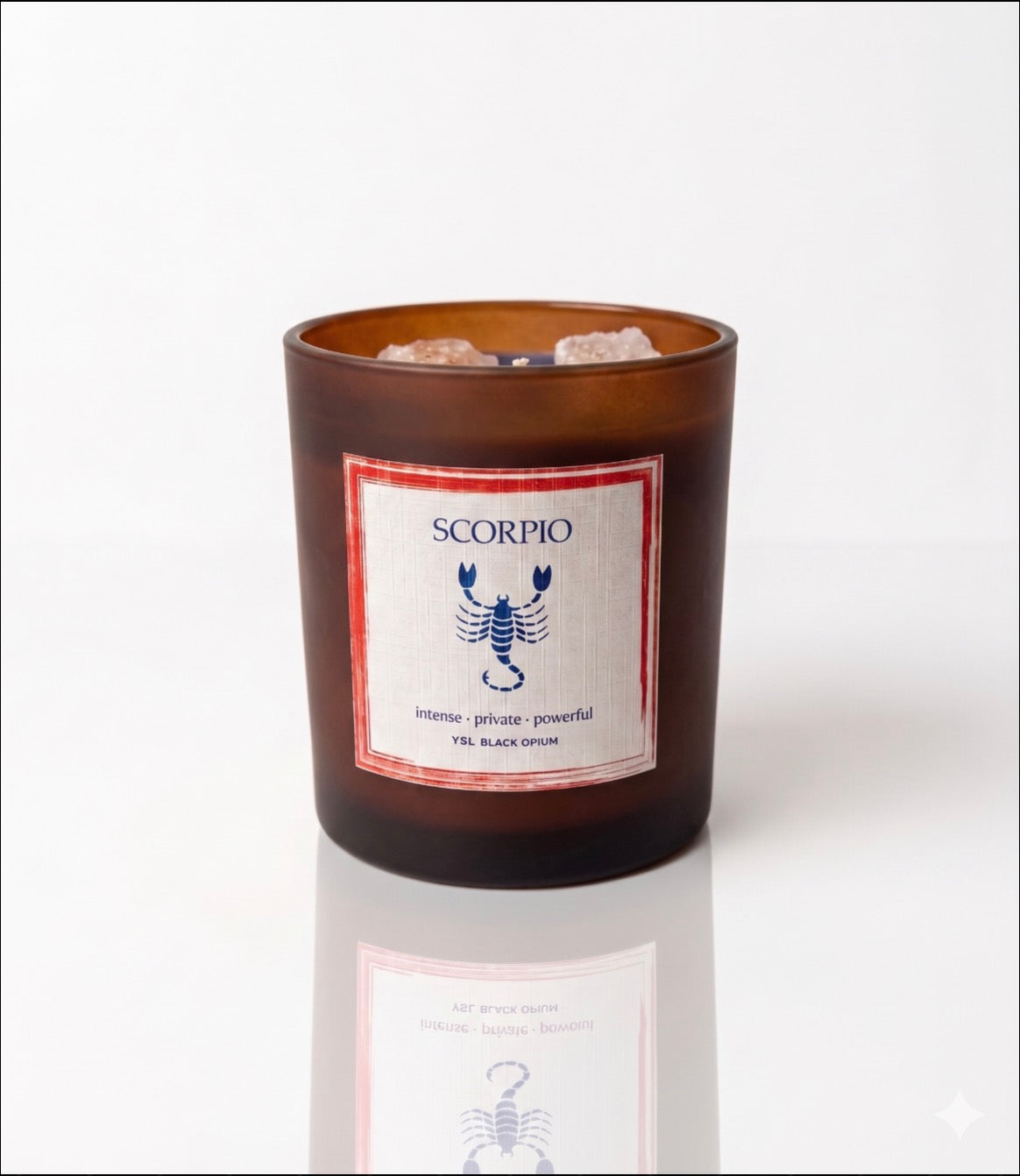 Purpink Zodiac Scented Candle Jar – 120g Star Sign Candle