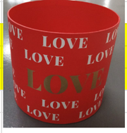 Cylindrical Love Flower Boxes