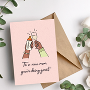 To a New Mum Card