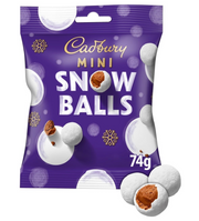 Cadbury Mini Snowballs 74g