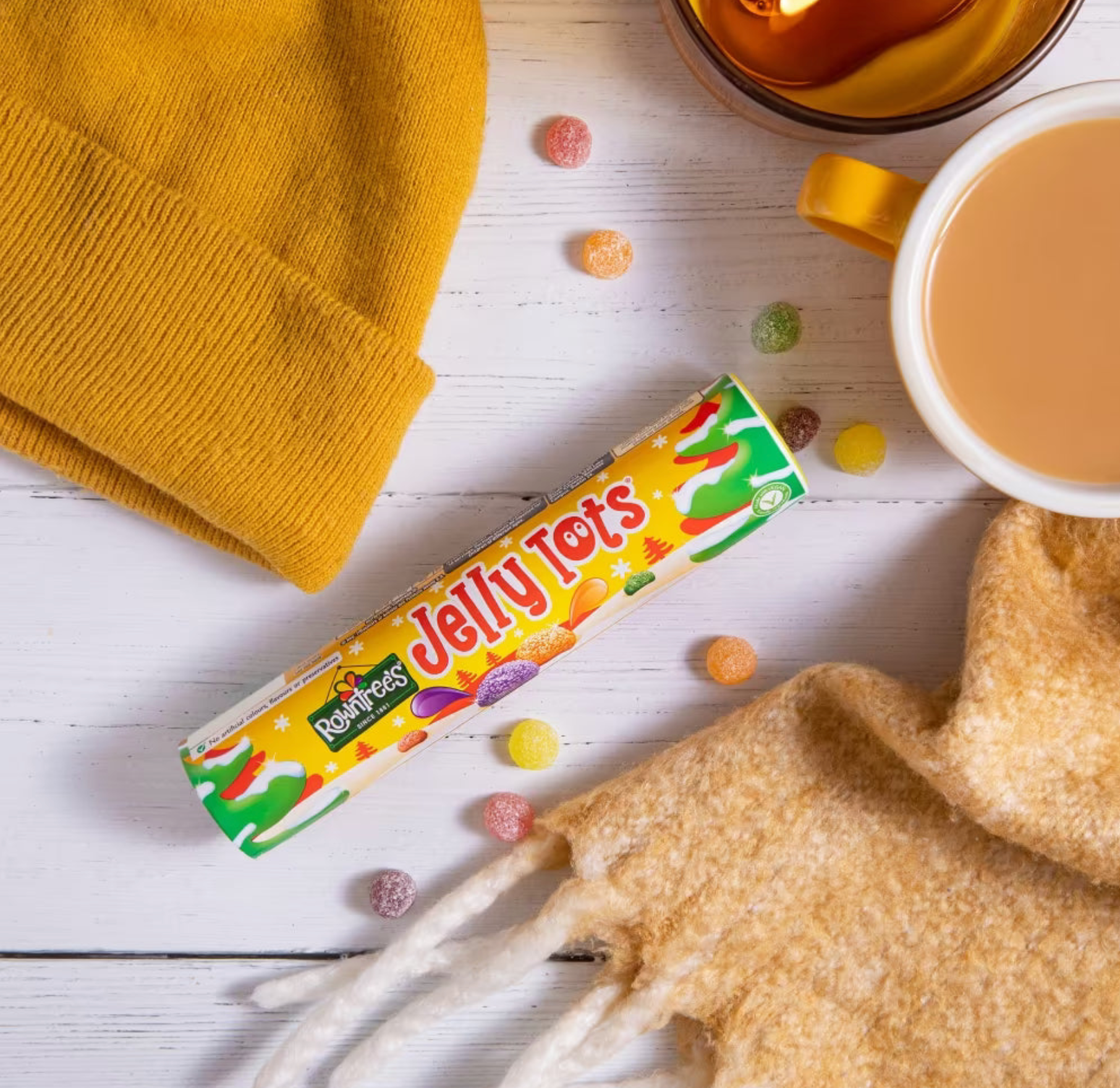 Rowntrees Jelly Tots Giant Tube 15x115g