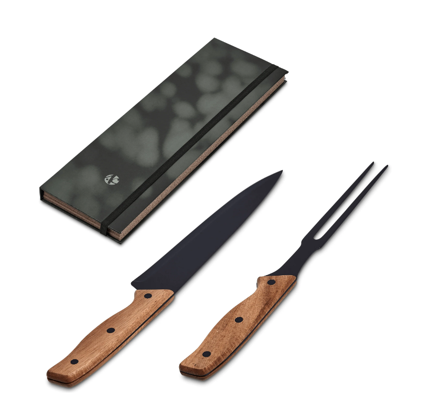 Andy Cartwright Ermelo Carving Set - Black