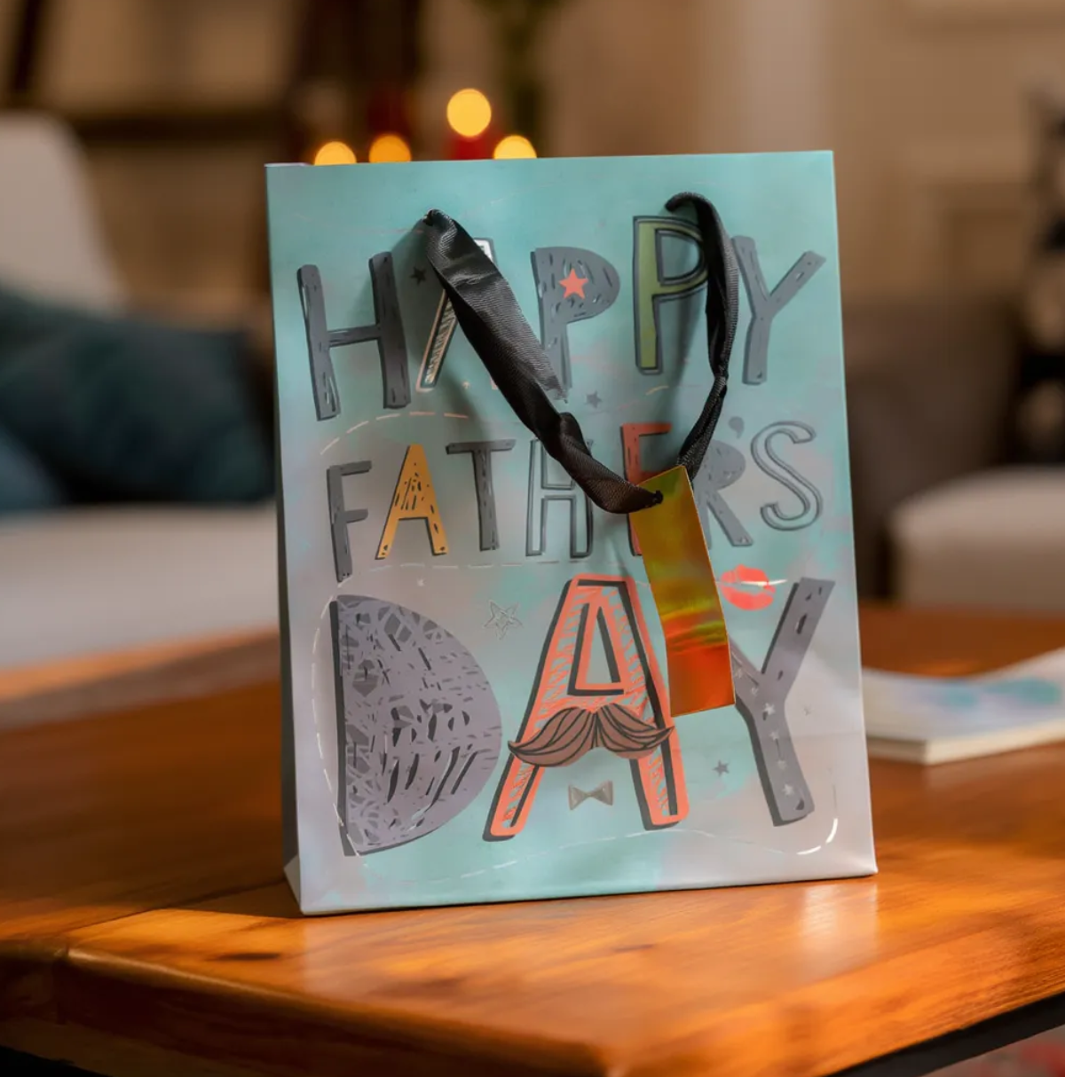 Happy Father’s Day Gift Bag – Thoughtful Celebration Packaging for Dad