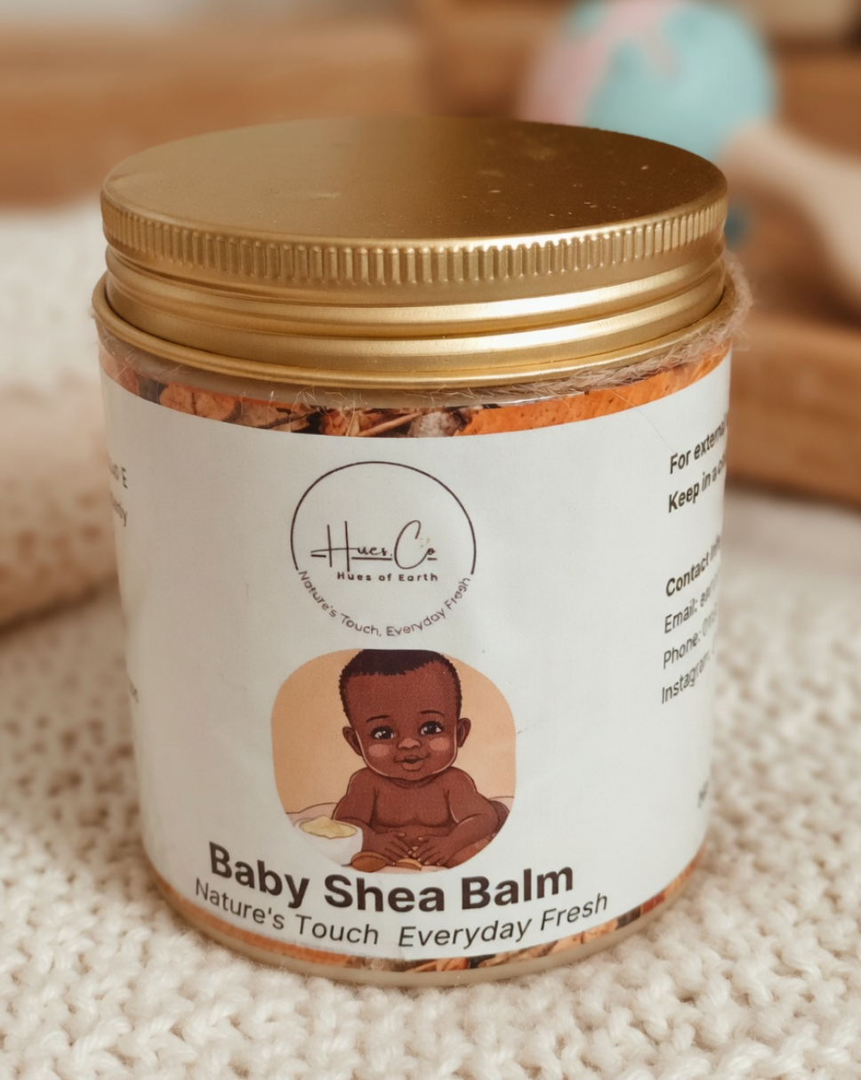 Baby Shea Balm – 250g Natural Nourishing Skin Moisturiser