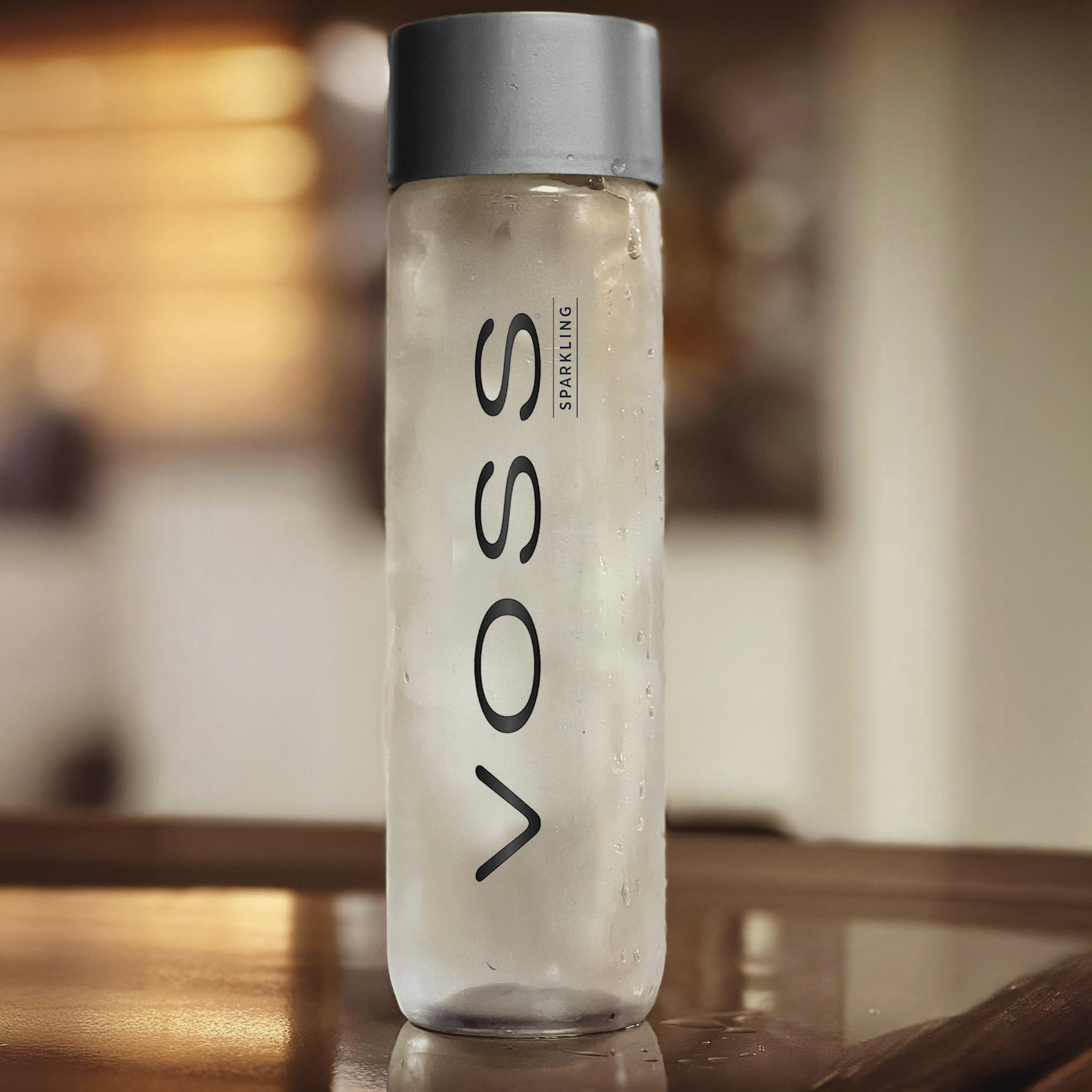 Voss Sparkling Artesian Water Glass Bottle (375ml)
