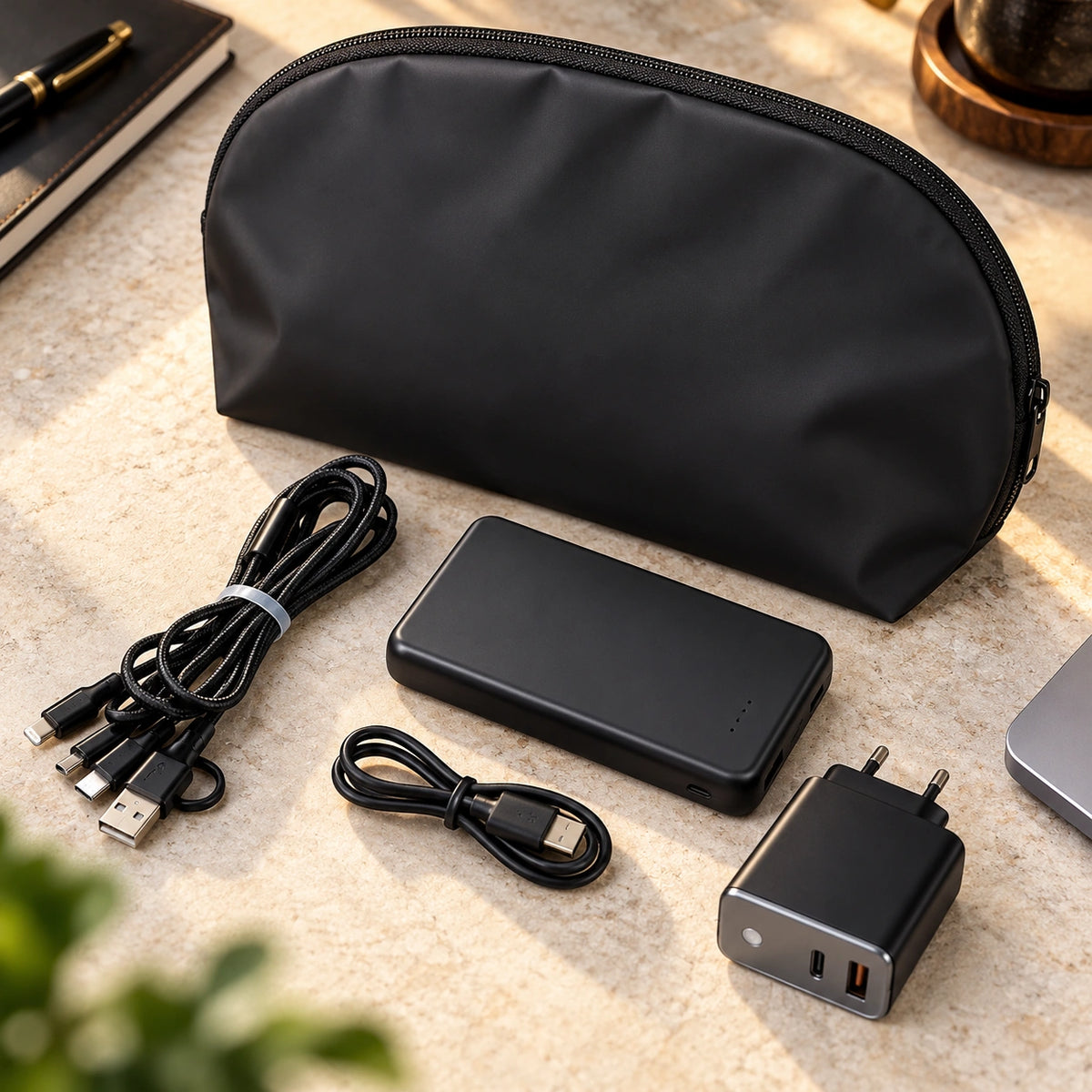 Serendipio Keswick Tech Set - Black
