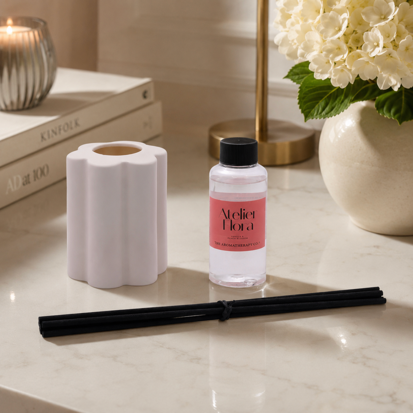Atelier Flora 100ml Diffuser – Violet & Rose
